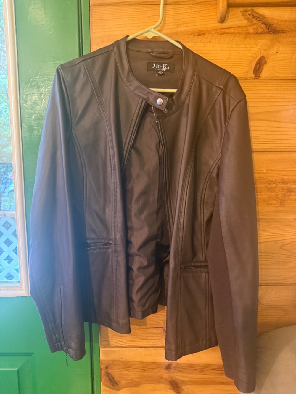 Real leather jacket - Picture 2 of 4